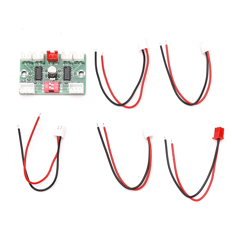 Mini PAM8403 digitale audioversterkerkaart 4 kanalen 3W * 4 DC 5V stereogeluid