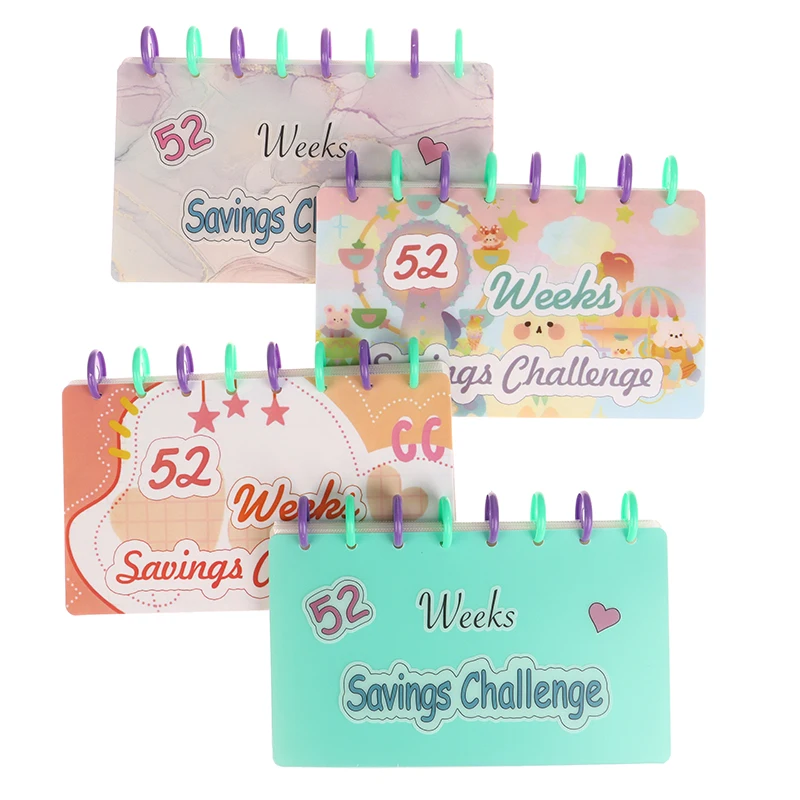 52 Week Savings Challenge 100 Days Cash Envelope Couple Save Money Challenge Money Saving Binder Envelope Savings Challenge