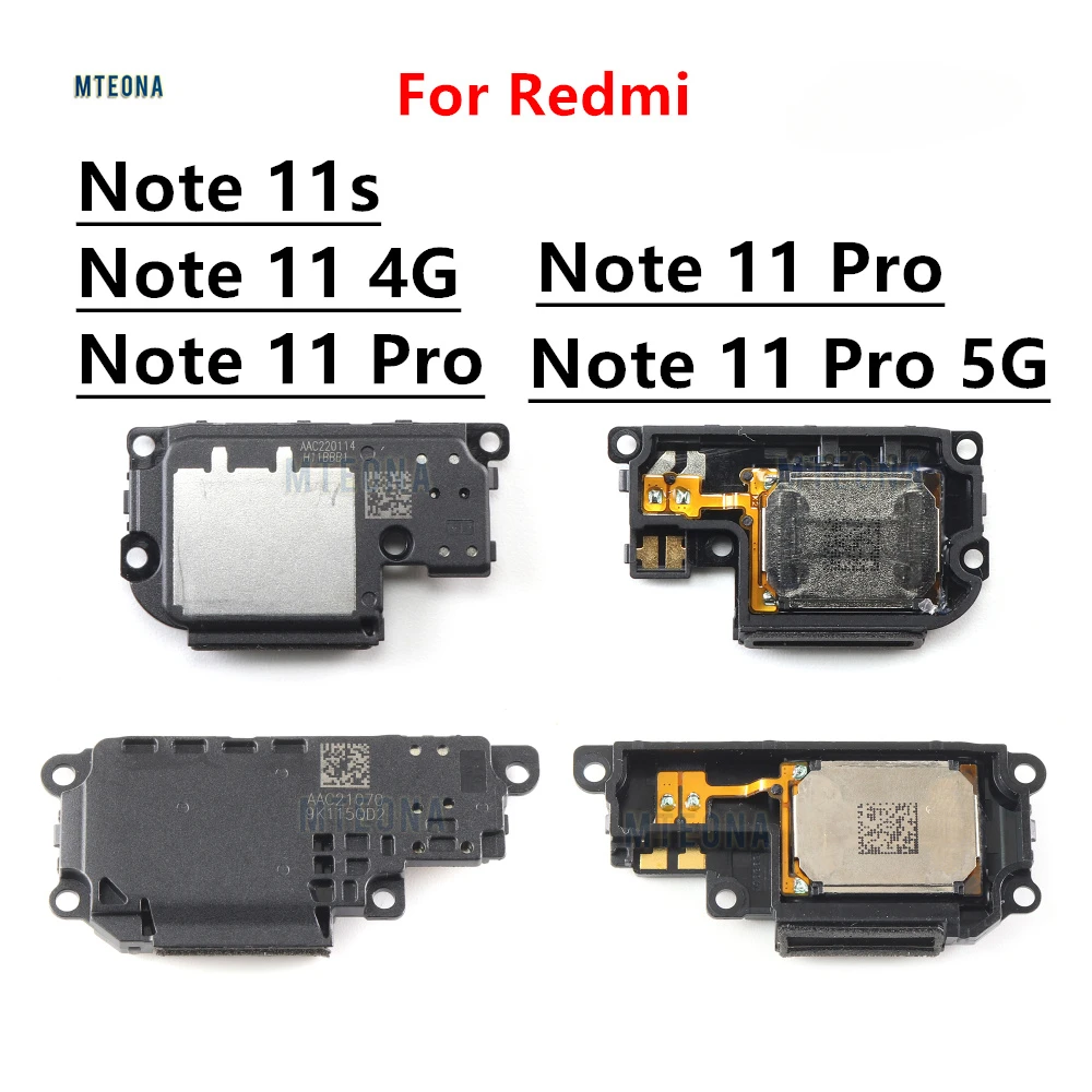การรีวิวและแนะนำชิ้นส่วนเสียงสำหรับ Xiaomi Redmi Note 11 Pro 11s Pro 4G 5G ที่ใช้กับ PR Note
