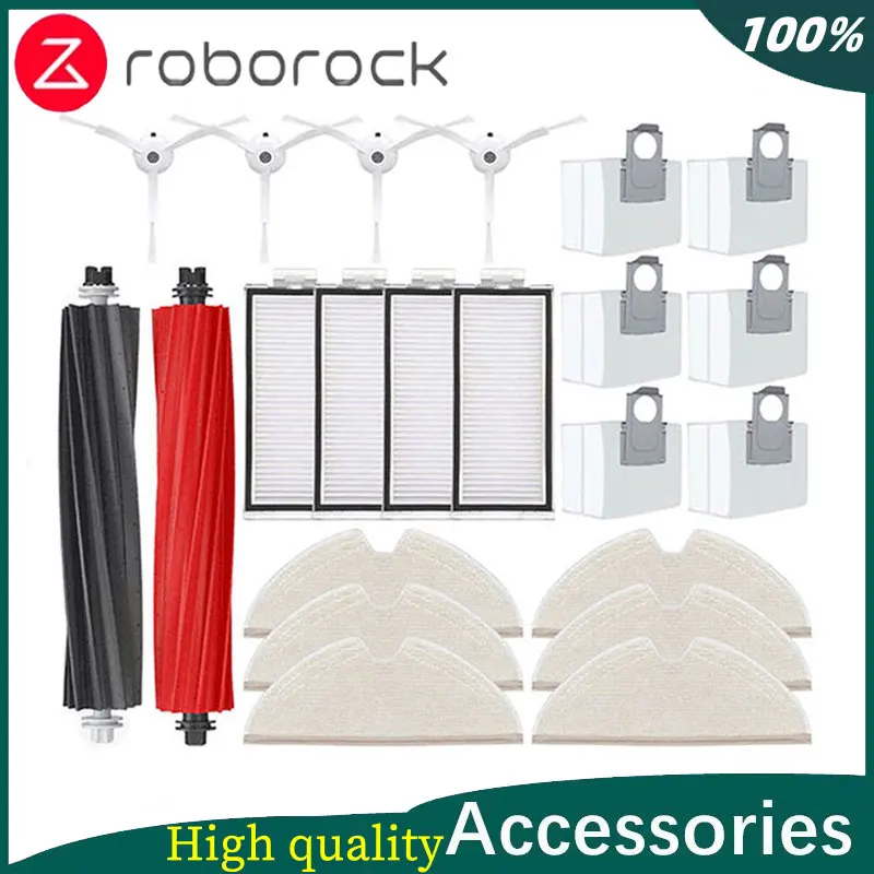 

NEWRoborock Q8 Max+ Q8 Max Q8 Max Plus Q5 Pro Q5 Pro Plus Replacement Parts Accessories Main Side Brush Hepa Filter Mop Dust Bag