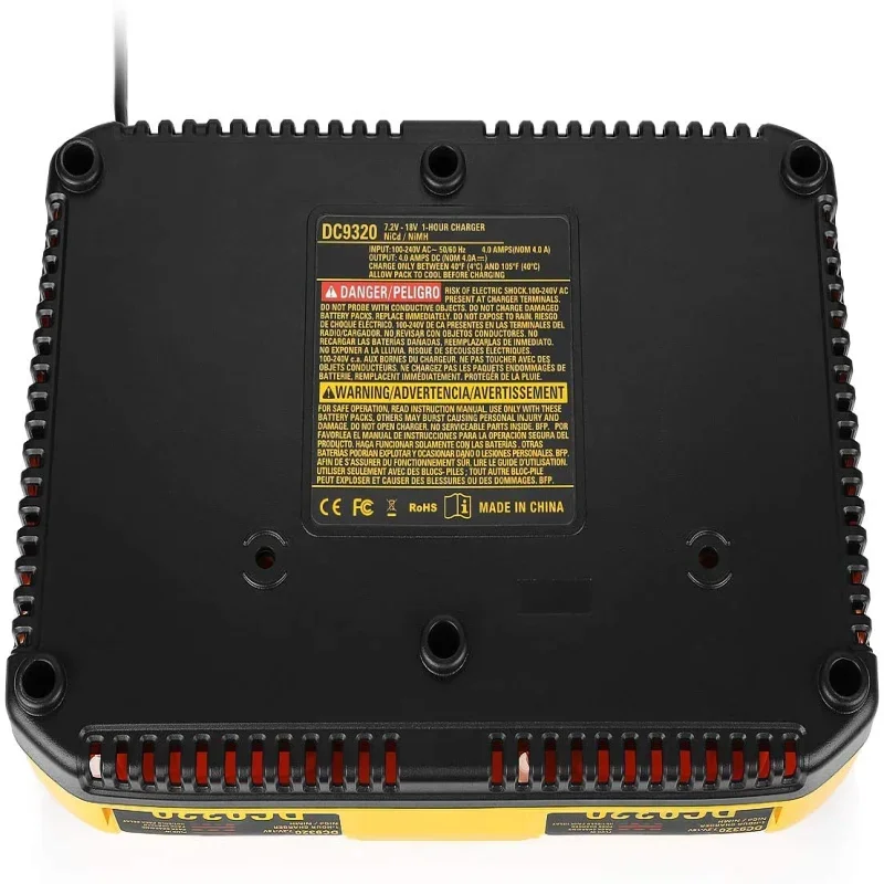 Für Dewalt Dual Port Ladegerät Für 7,2 V-18 V Nicd & Nimh Batterie DW9057 DW9096 DC9071 DC9091 DC9096 Batterie Ladegerät