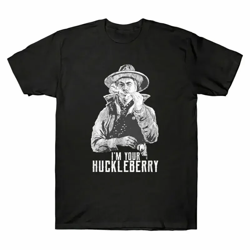 Say When I’m Your Huckleberry Doc Holliday Movie Vintage T Shirt, Size S-5XL