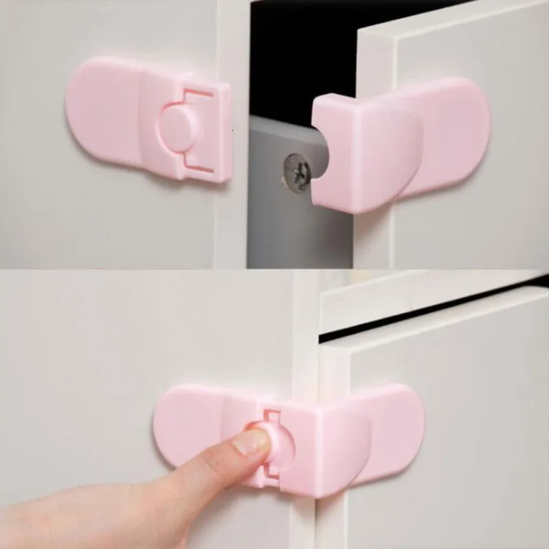 Baby Safety Door Lock Drawer Cabinet Wardrobe Fridge Kids Straps Closet Infant Security Meuble Children Protection