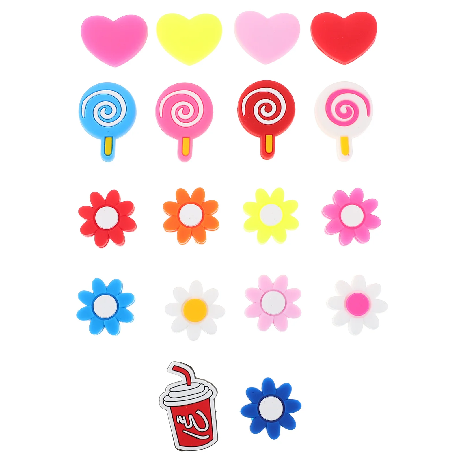 18 Stuks Tennisracket Schokdempers Zachte Siliconen Dempers Voor Trillingsreductie Uithoudingsvermogen Tennis String Demper