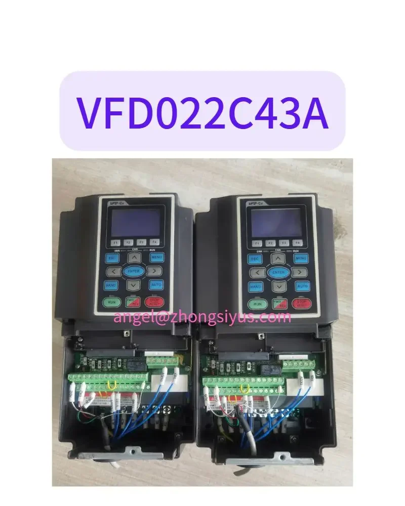 Used C2000 inverter VFD022C43A test OK