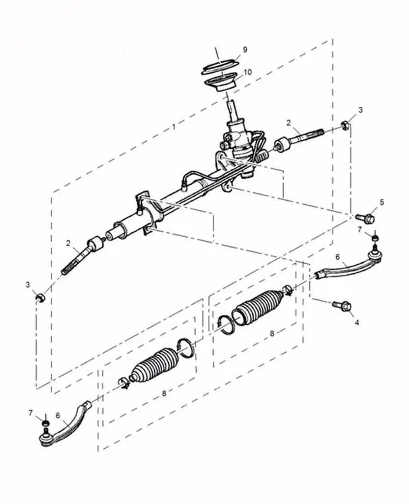 1 pcs Tie Rod End left and right side for Chinese SAIC ROEWE 750 MG Auto car motor parts QJB100180 / QJB100190