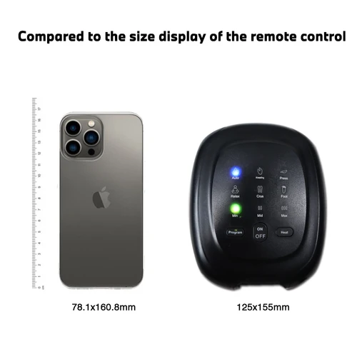 Imagen 2 del producto Sistema de recuperación de piernas de compresión de aire, masajeador de pies para circulación y relajación, masaje de pantorrilla, dispositivo de alivio del dolor muscular