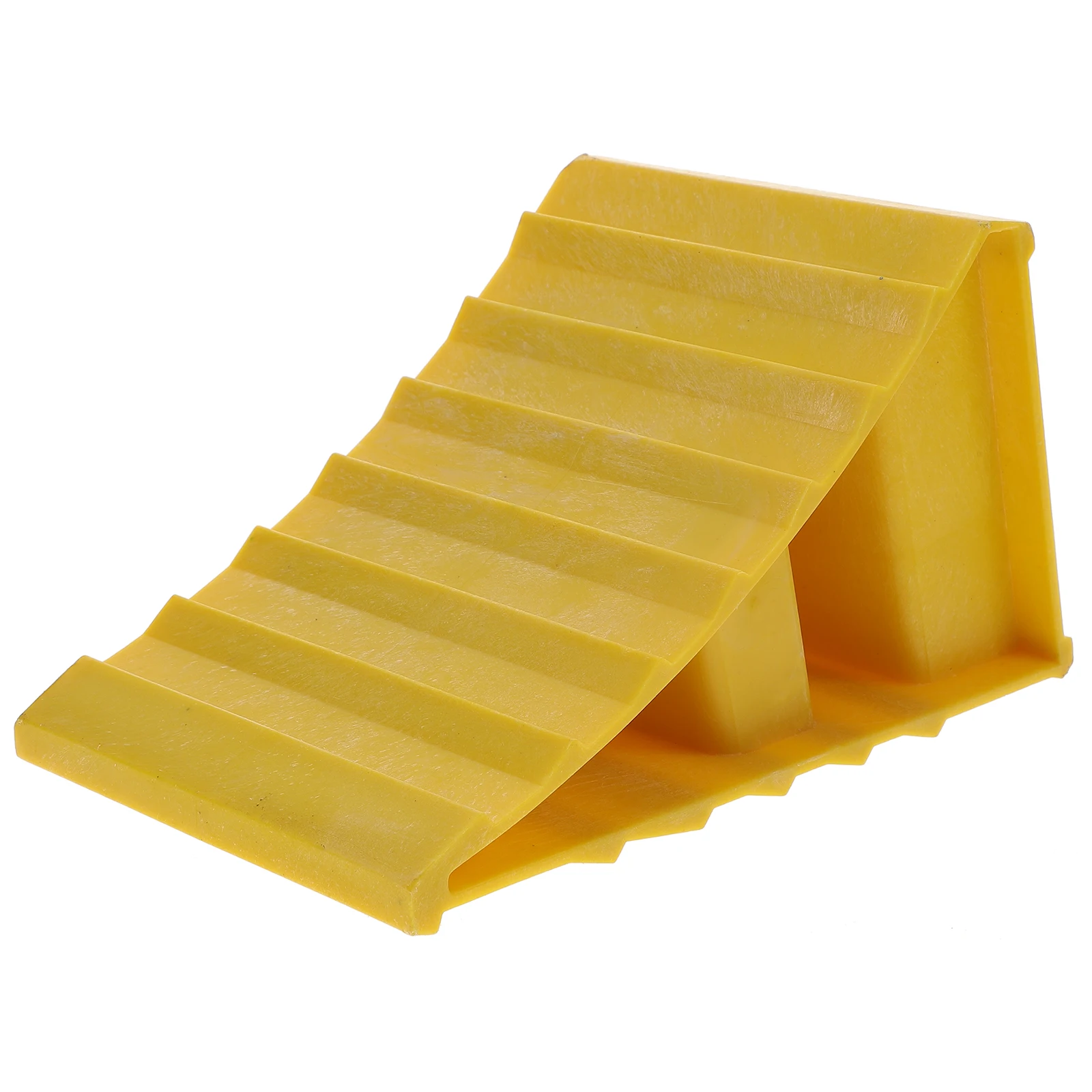 

Plastic Wheel Chocks Car Stop Blocks Heavy Duty Long Life Anti Slip Snow Rain Tire Camper Stoppers Vehicle Accessories RV Parts