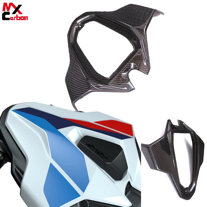 For BMW M1000RR  2023+ Motorcycle Modification  Accessories  100% Carbon Fiber  Hollow Rear Hump Cover