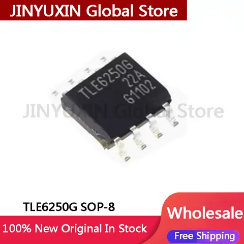 10-100개 TLE6250G TLE6250 6250G TLE6250GV33 625033   SOP-8 IC 칩 도매