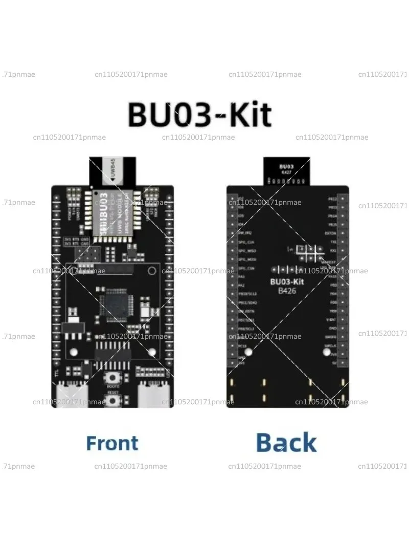 UWB Indoor Bidirectional Ranging Positioning Module BU03 Development Board 10cm High Precision TWR Positioning for IoT