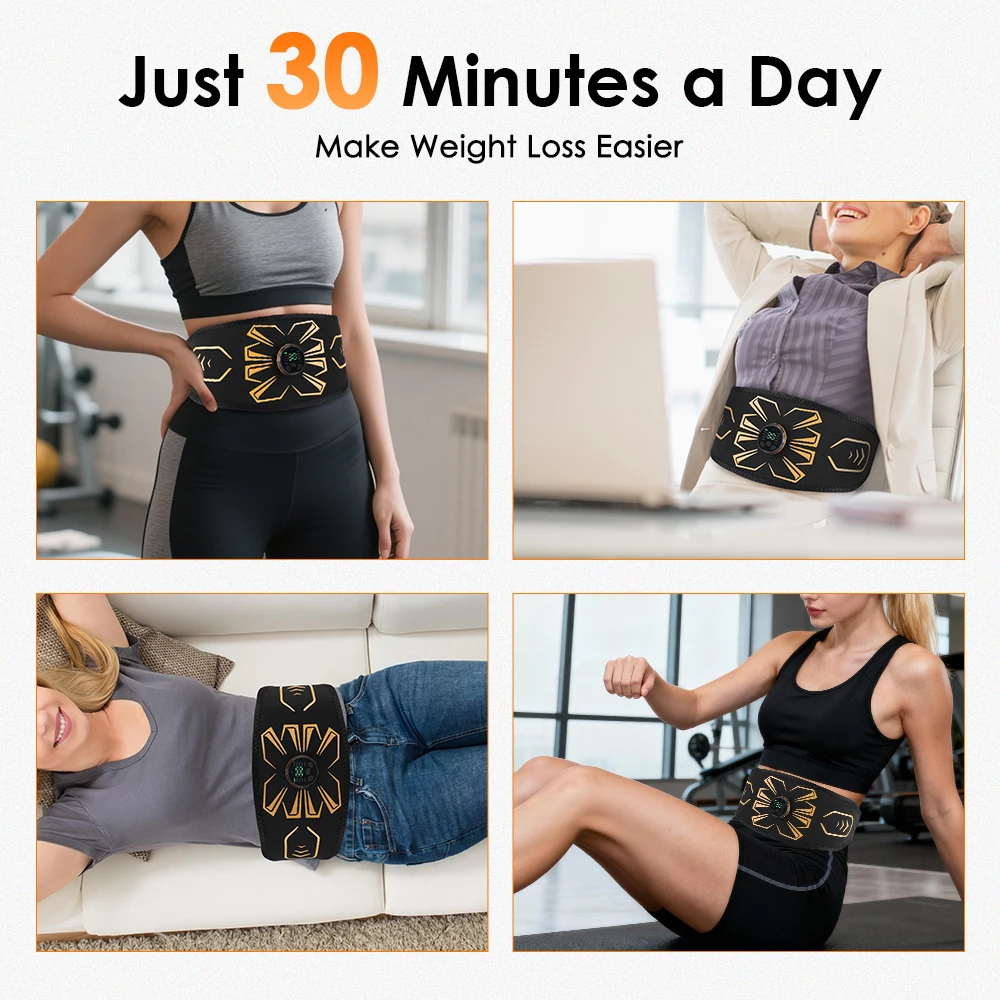 Abdominal Massager Waist Belt - Health Wellness Fitness review and price