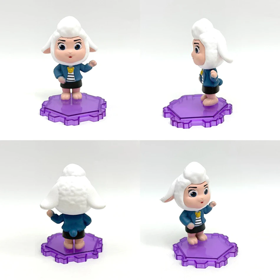 6個のクレイジーなズートピア2シーン、手作りの警察官ジュディ＆フォックス・ニック、ブラインドボックス、トレンディなプレイドール、車、子供の誕生日ケーキデコレーション