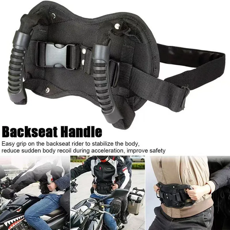 

Motorcycle Rear Seat Armrests Beach Snowmobile Rear Seat Handles Universal Safety Rear Seat Handles Passenger Safety Belt