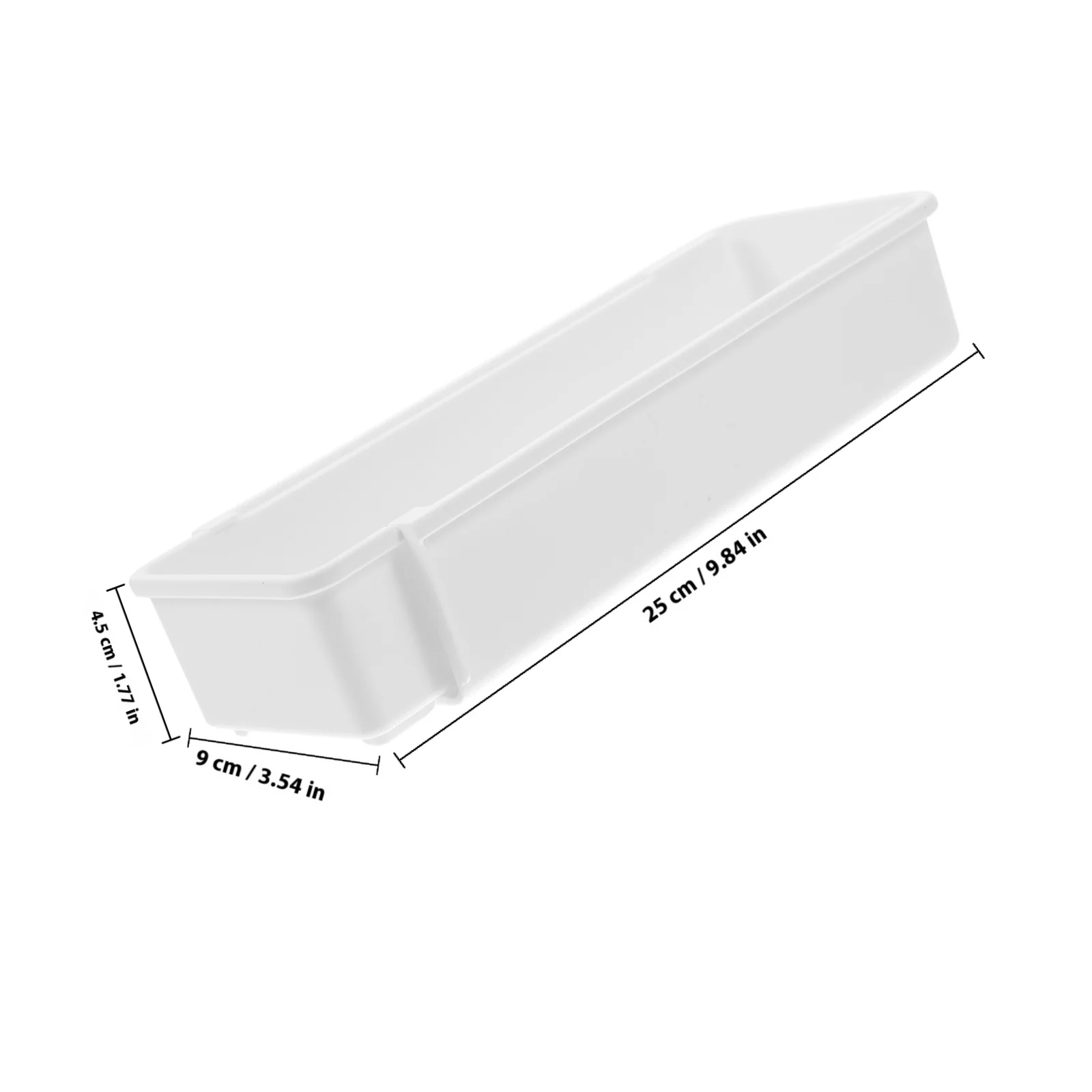 أدوات المائدة المنظم صندوق مقسم تخزين حامل درج المطبخ أواني صينية أدوات المائدة الحاويات مادة Pp مقاومة للخدش #4