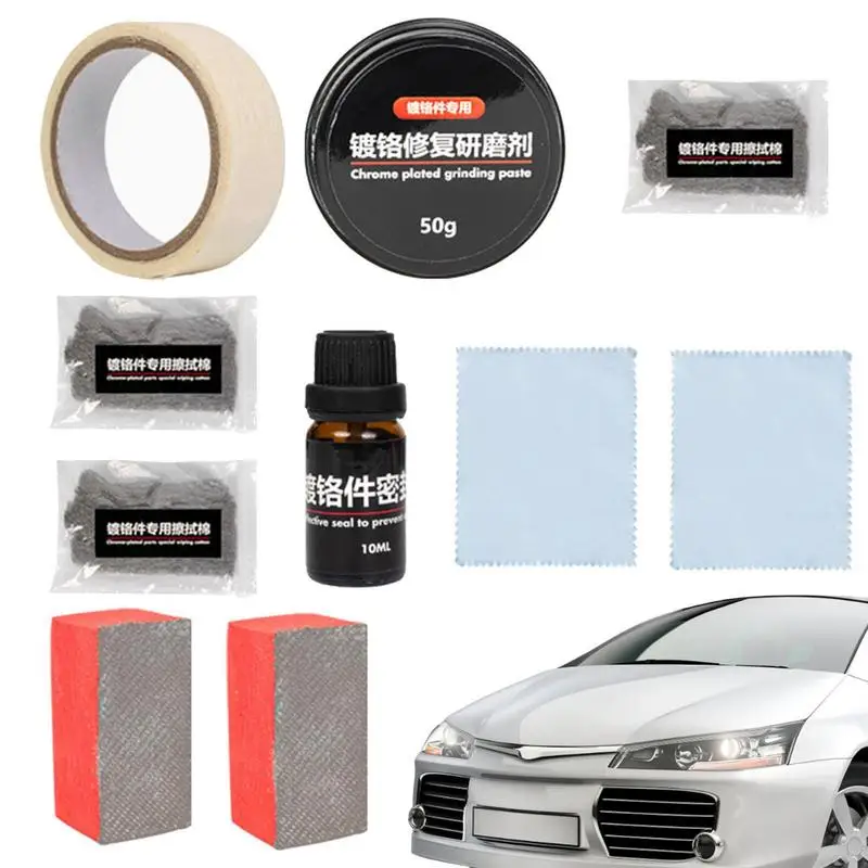 

Автоматический восстановитель хрома Очиститель хрома Полироль для металла Восстановление металлических покрытий Защитник Универсальное восстановление краски