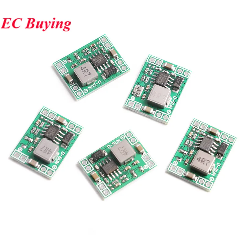 1-10pcs MP1584EN Adjustable 3A 3.3V 5V 9V 12V DC-DC Converter Step Down Voltage Regulator Power Module LM2596S MP1584 Buck Board