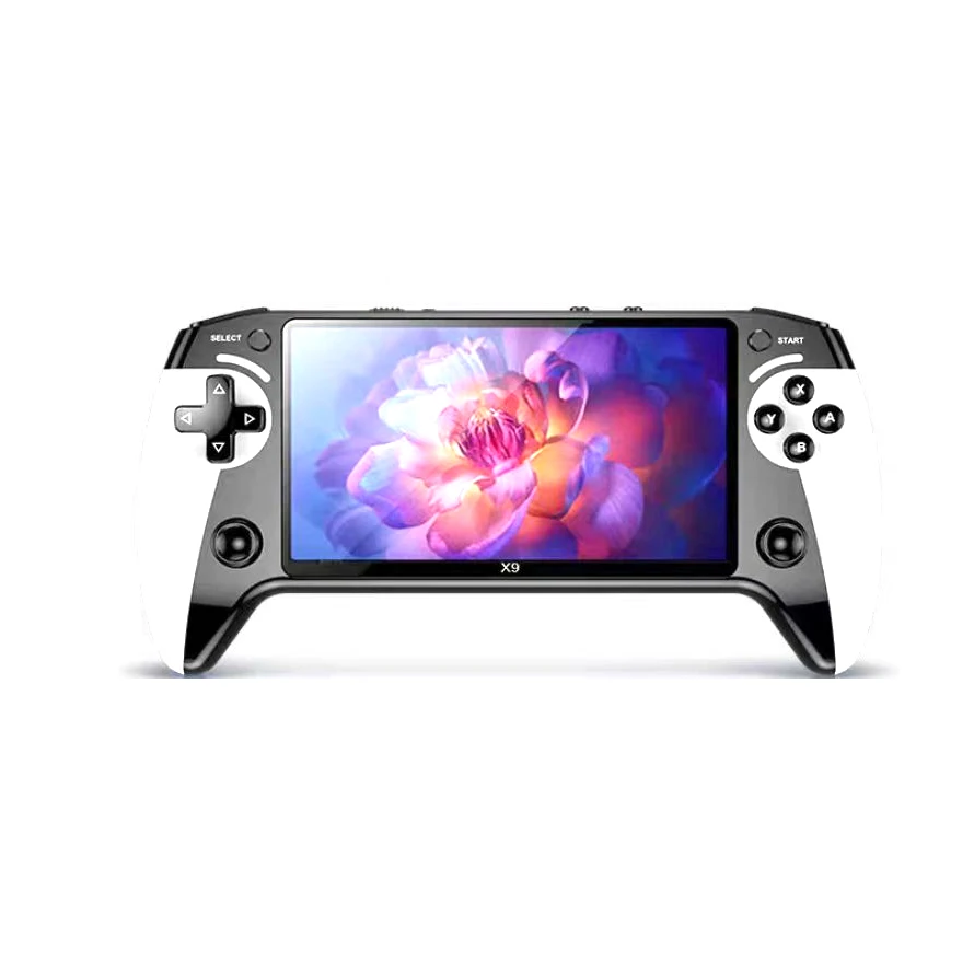 레트로 휴대용 게임 콘솔 – HD 5.5인치 IPS 스크린을 갖춘 PSP 휴대용 게임 콘솔 클래식 비디오 게임은 TV 연결을 지원합니다.