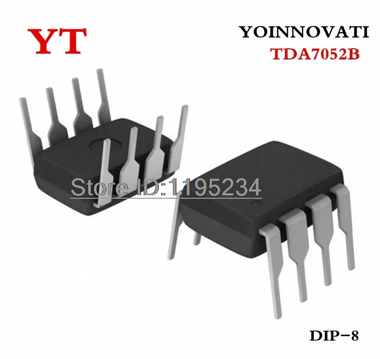 10PCS TDA7052 TDA7052B 7052 DIP-8 Best quality