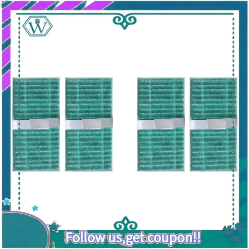 A75Q-4Pcs Hepa Air Filter Bundle For FLASHFORGE Adventurer 5M Pro Hepa Air Filter Bundle 3D Printer Parts For Adventurer 5M