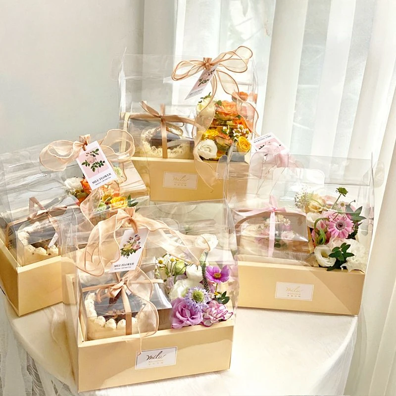 Flower Cake Gift Bo…