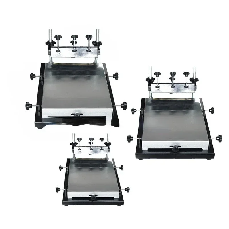 

Good 24*30cm Single Color Screen Printer T-shirt Screen Printing Machine Flat Printing Press