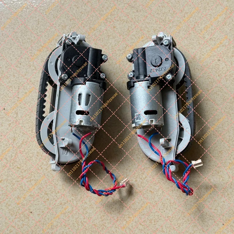Pair of Crawler Drive Motors for Window Cleaning Robot, High Torque Gear Motor for Glass Cleaner