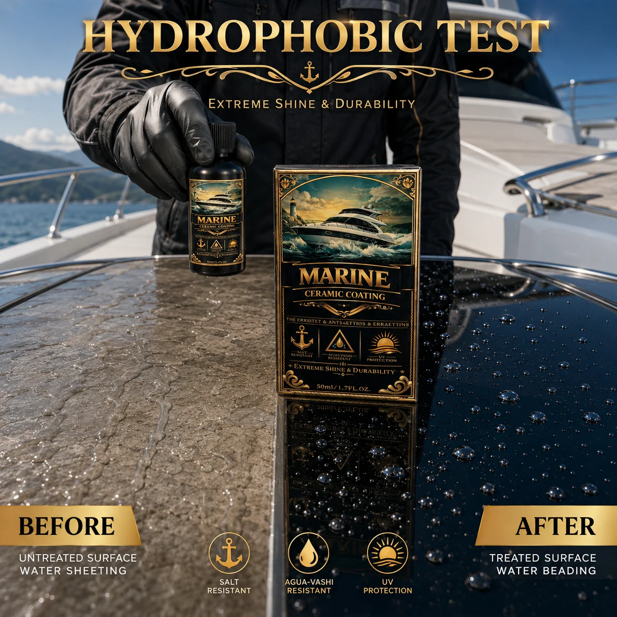 Ceramic Spray Silicon Dioxide Ceramic Coating Spray Professional Grade Protective Sealant Polish for Cars RVs Motorcycles Boats