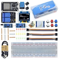 Basic Starter Kit for ESP32 ESP-32S WIFI Development Board for Arduino Project Learning Kit with Tutorials ESP32 Kit With Box