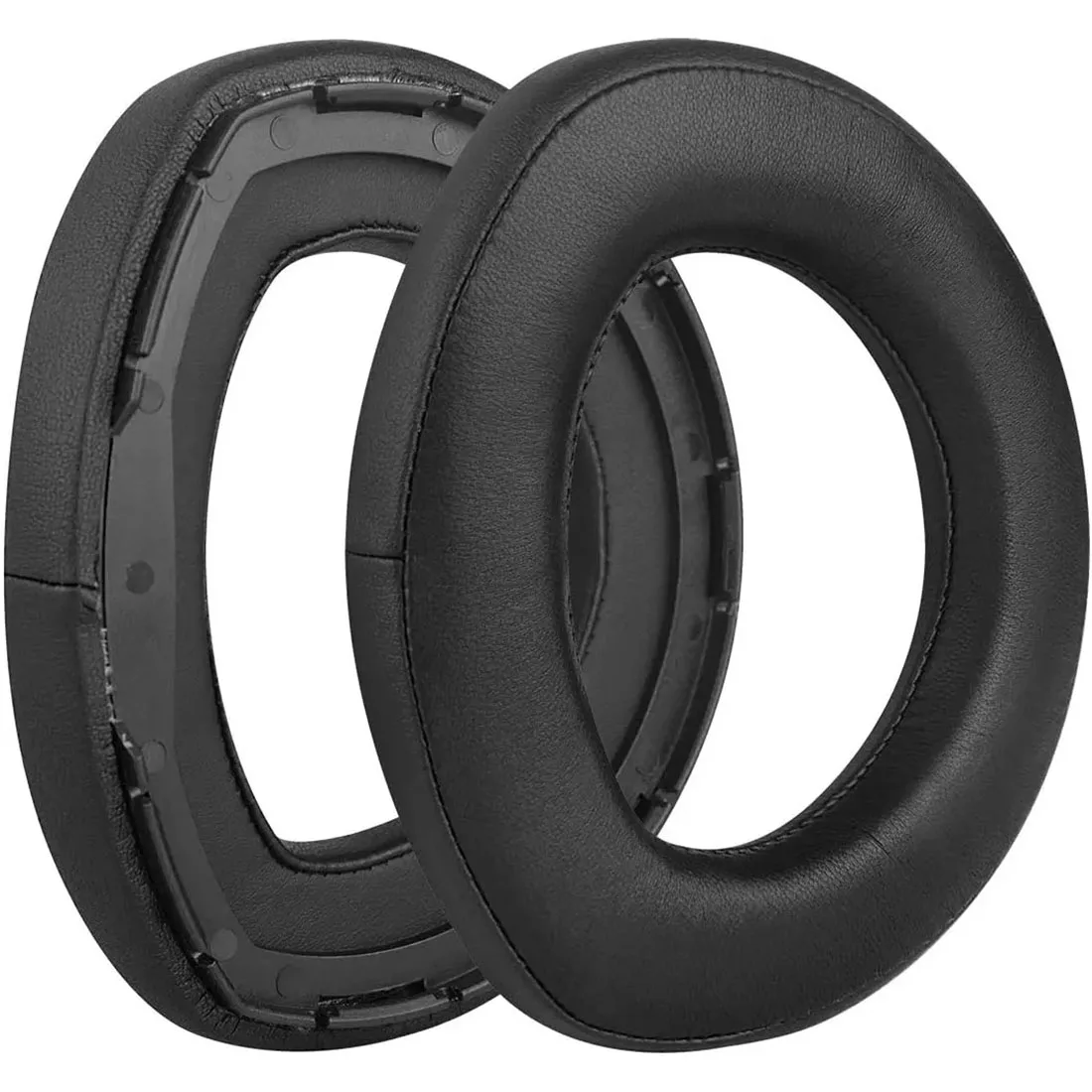 Professional Lambskin Earpads Replacement for Sennheiser HD800 Headphones Earpads,Headset Ear Cushion Repair Parts (Black)