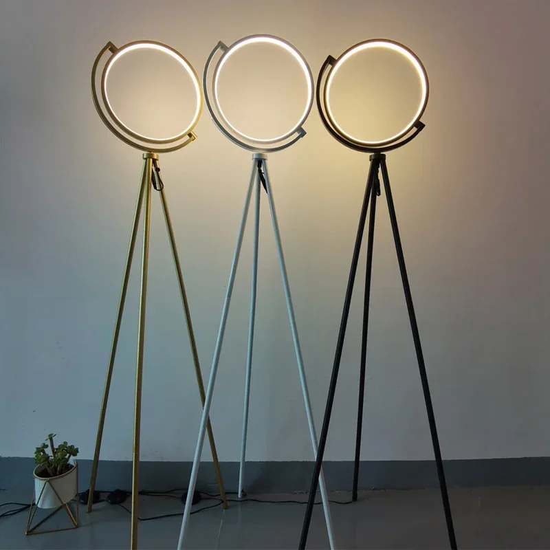 

Nordic Minimalist Rotatable Led Floor Lamp Desk Lamp Bedroom Bedside Lamp Living Room Home Decoration Indoor Lighting Chandelier