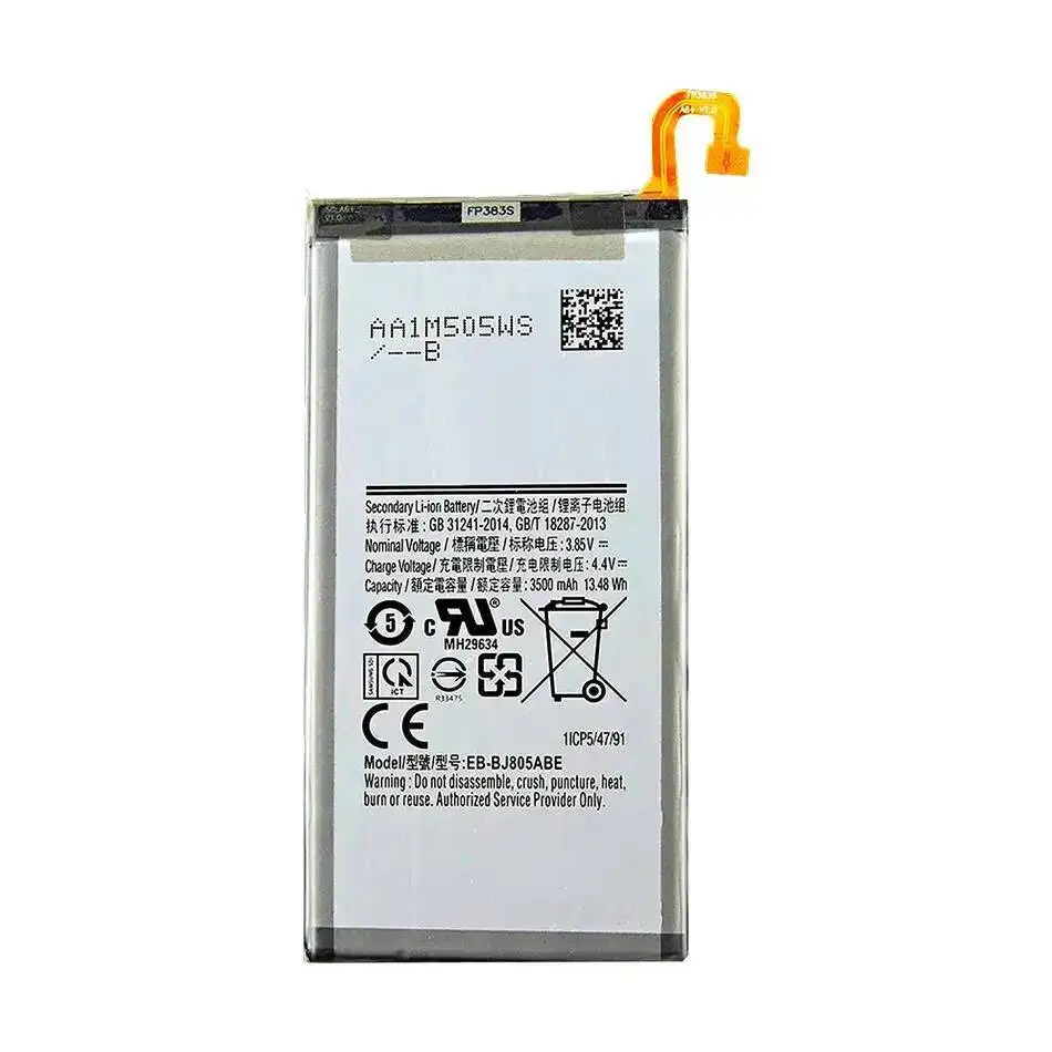 بطارية الهاتف المحمول EB-BJ805ABE 3500Mah لسامسونج غالاكسي A6 زائد SM-A605F A605G A6050 A605K A605FN A605GN #2