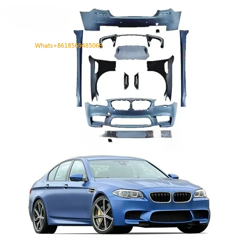 

High Quality M5 Style Body Kit 5 Series F10 With Front Rear Bumper Side Skirts Fende