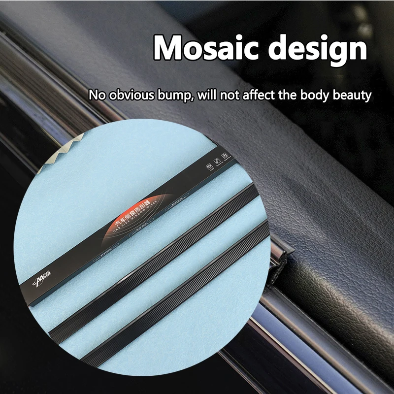 2 pçs universal acessórios de limpador da janela lateral do carro usado para remover névoa água do carro ferramenta limpeza da janela lâmina limpador limpador tira