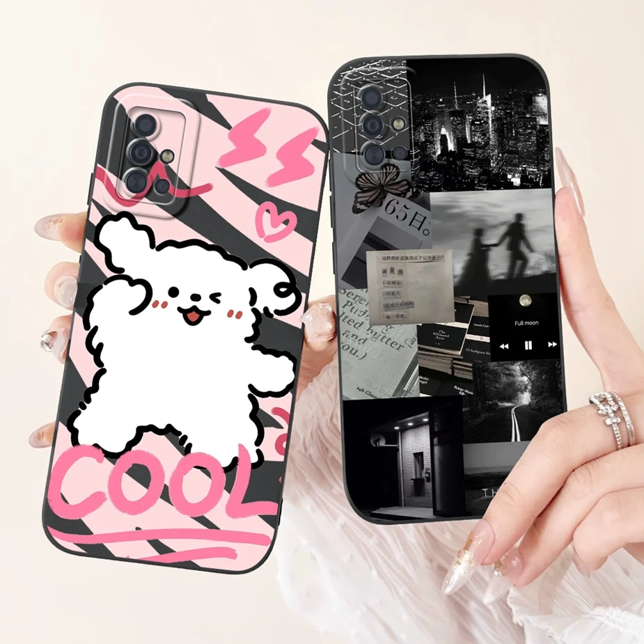 For Samsung Galaxy A31 A51 A71 Case Unique Cartoon Cover Shockproof Phone Case For Samsung A31 A 51 71 Galaxy A51 A71 Soft Shell