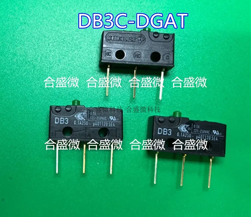 1PCS DB3C DB3 Switch 0.1A Gold Contact Reset Button micro-motion DB3C-DGAT