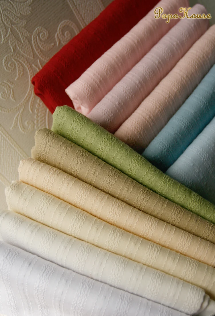 140x50cm Spitzenblumenstoff, einfarbig, Jacquard-Baumwolle, Stoff für Kinderkleidung, Nähzubehör, Material für Kleidung – Detail 18