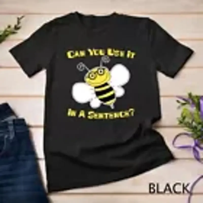 Cute Spelling Bee T Shirt for Competitive Word Loving Kids Unisex T shirt