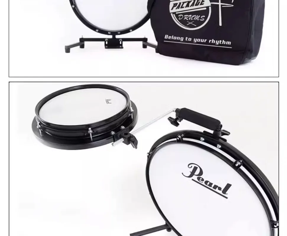 Traveler Portable Drum Folding Adult Drum Jazz Drum with Oblique Span Handbag