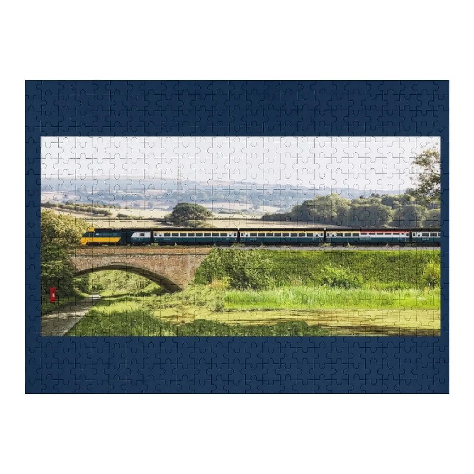 

Intercity 125 Jigsaw Puzzle Christmas Toys Customs With Photo Puzzle