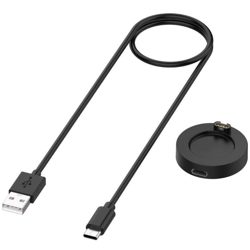 Watch Charger Dock For Garmin Vivoactive 3 4 4S/Fenix 5 5S 5X 6 6S 6X/Venu 2 2S Sq USB Type C Charging Cable / adapter