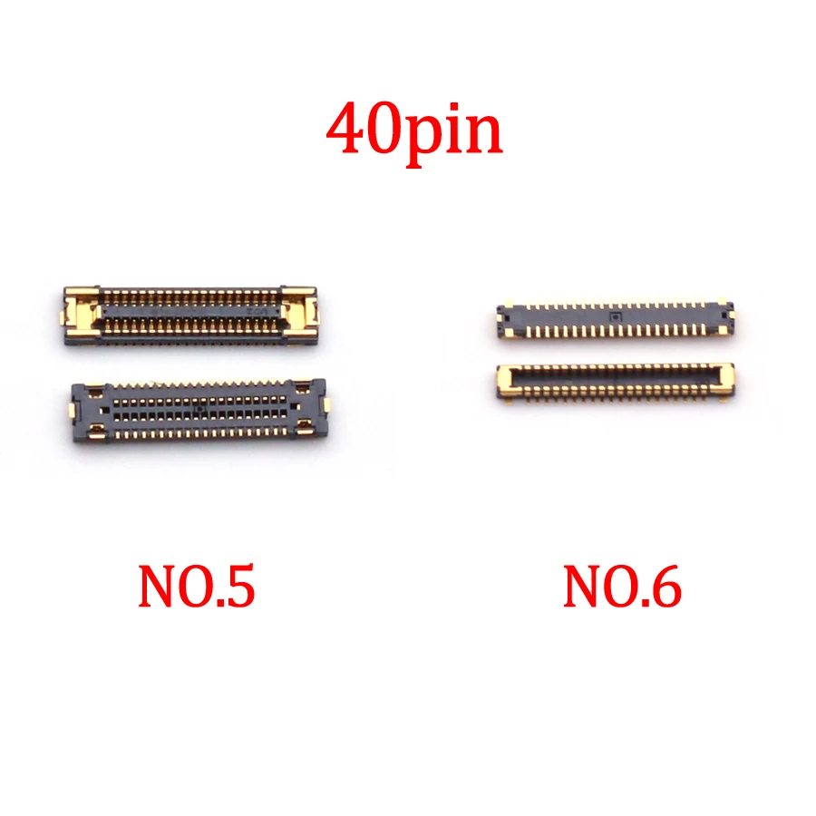 5Sets 40 78 Pin USB Charging FPC Connector For Samsung A10 A20 A30 A40 A31 A53 A70 A30s A41 A12 A32 A42 A52 A72 A73 LCD Screen