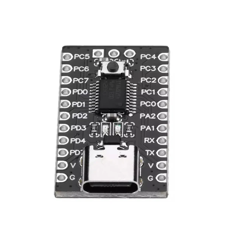 1/5PCS CH32V003F4P6 Core Board CH32V003 Development Board Microcontroller Module RISC-V Processor TYPE-C Interface