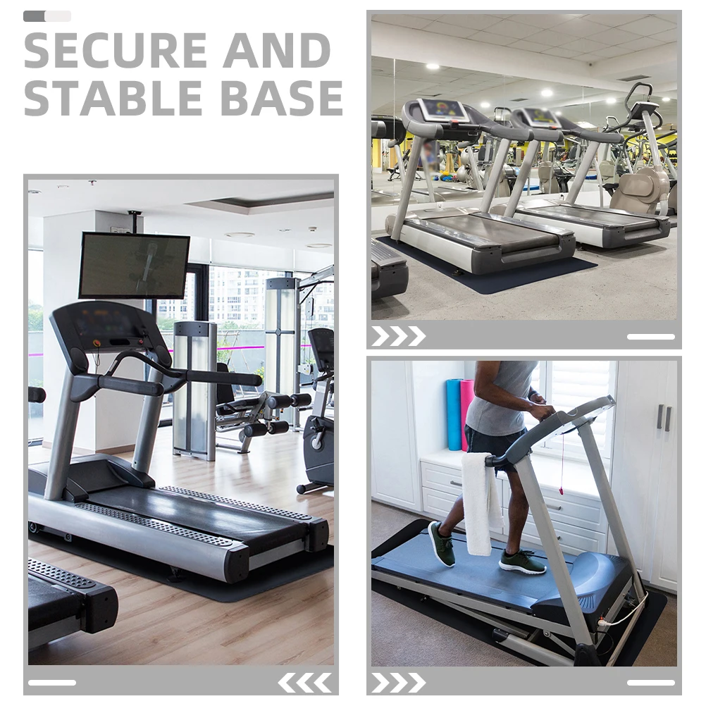 

Treadmill Mat Nonslip Exercise Equipment Soundproof Floor Padding Workout Pad for Gym Workout Pad Treadmill Mat for Carpet