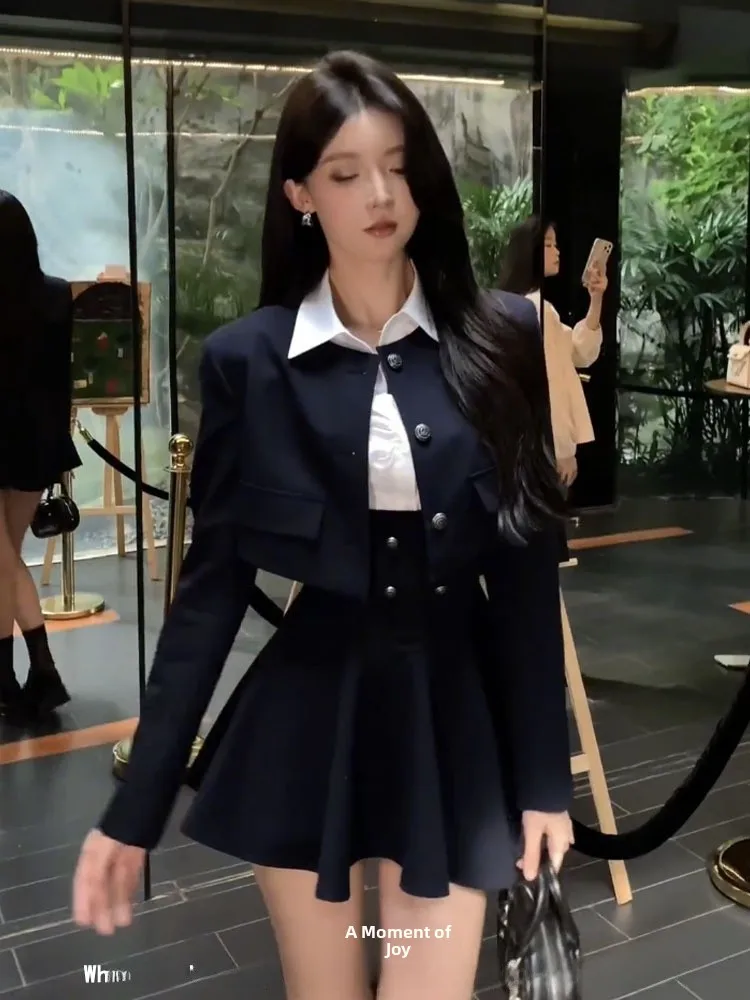 

Сексуальный костюм для школьниц Bla, женский круглый комбинезон Ne ort Jaet, сексуальный комбинезон Pure Desire irt Faionable, осенний комплект для Youn...