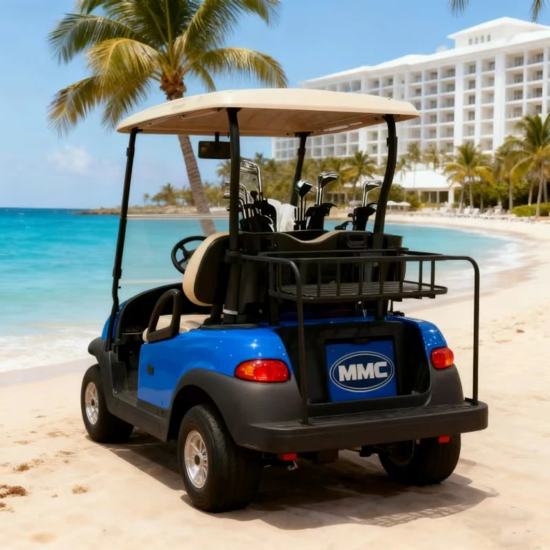 عربات جولف كهربائية معتمدة بمقعدين 2/4/6/8 ذات دفع رباعي مع محرك واحد بقدرة 5000 وات؛ جودة مضمونة.