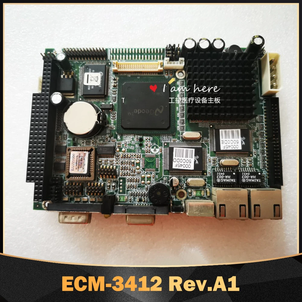 Original disassembled 3.5-inch industrial control medical equipment motherboard ECM-3412 Rev.A1