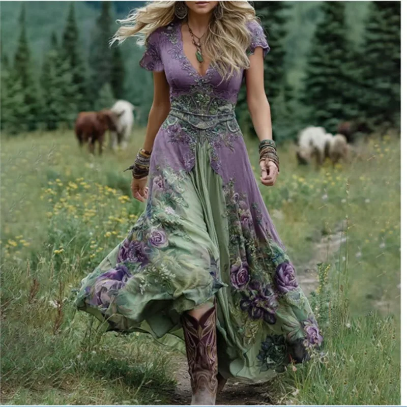 #23 Discounted Flowing Long Dress Worth Buying