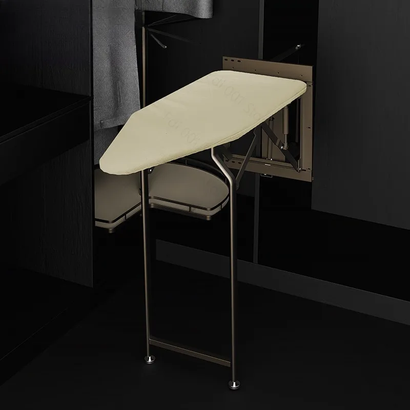 Household Multifunctional Ironing Board Wall-mounted High Temperature Resistant Vertical Foldable Thickening