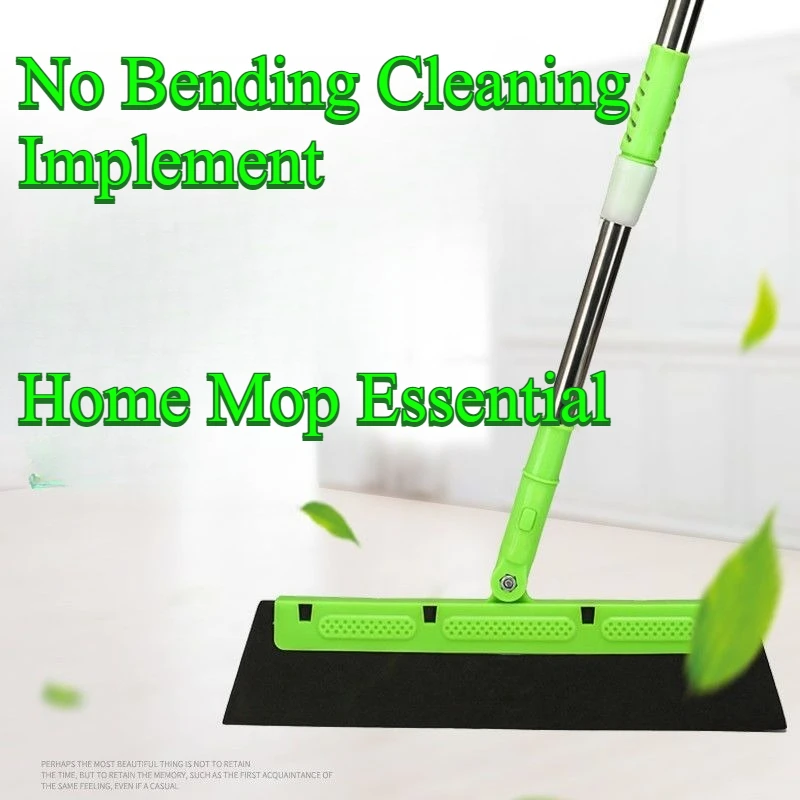

Hand Push Sweepers Magic Broom Squeegee Sweeping Brush Effortless Home Mop Bathroom Floor Wiper No Bending Cleaning Implement